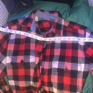 Woolrich Red and Black Flannel